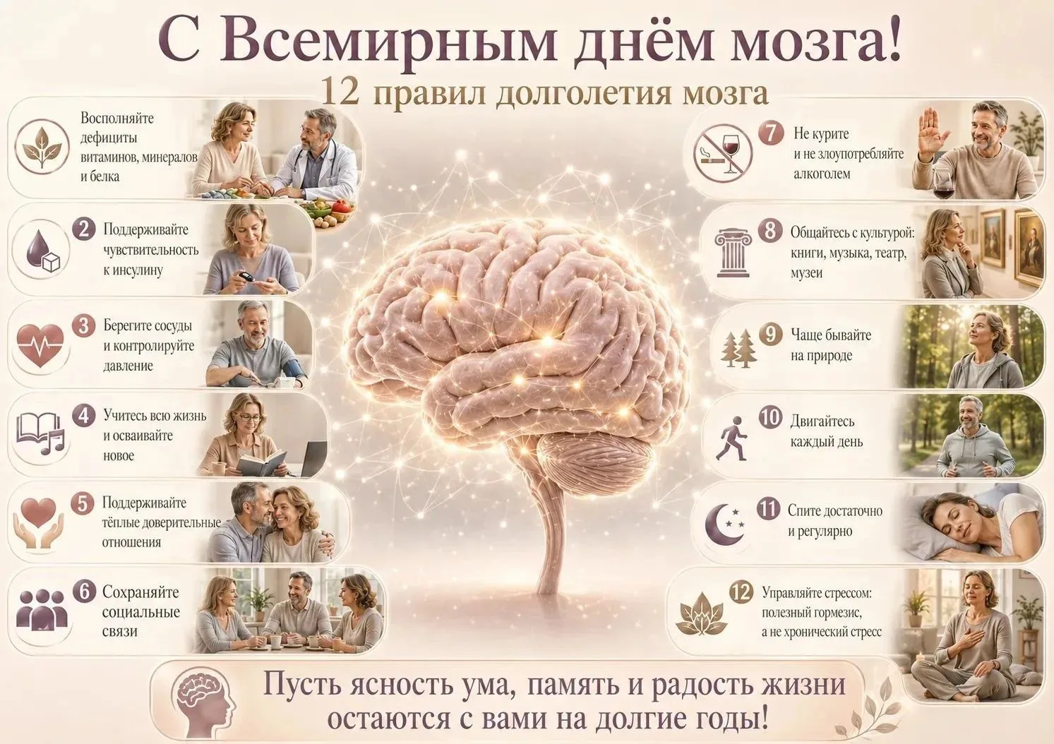 📆 Сегодня отмечается Всемирный день мозга