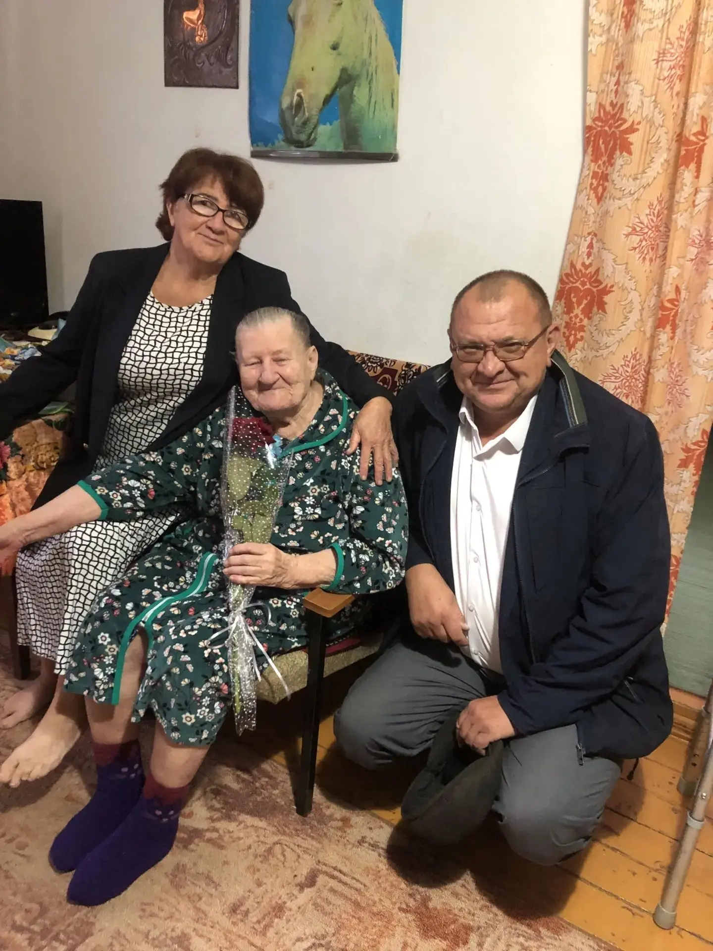 ✨🍃🔔Коллектив нашей школы, сердечно поздравил ветеранов педагогического труда с Днём у...