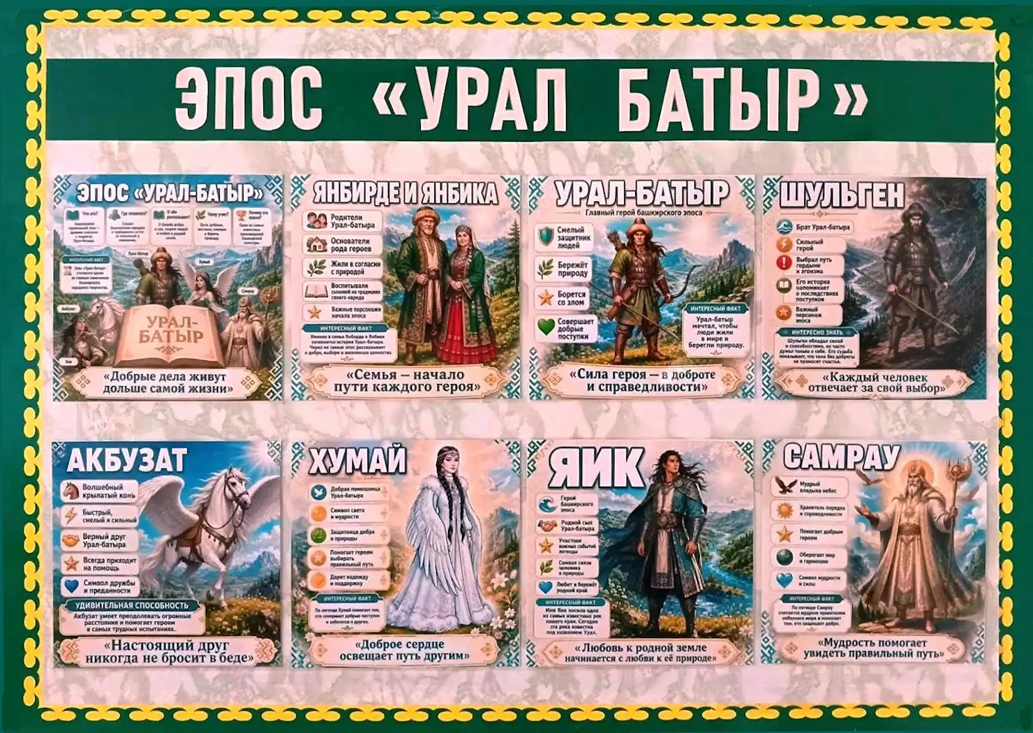 День эпоса «Урал-батыр» в Республике Башкортостан отмечается ежегодно 8 июня. Этот памя...