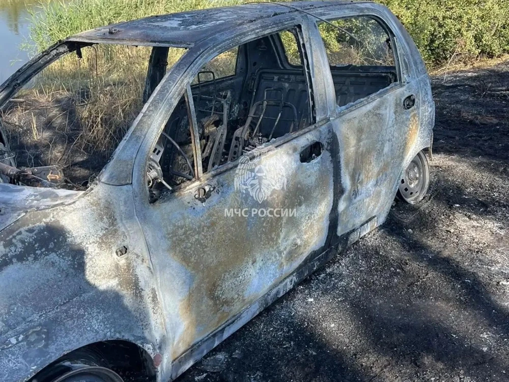 Рыбалка в хуторе Золотаревка Семикаракорского района закончилась сгоревшим автомобилем.