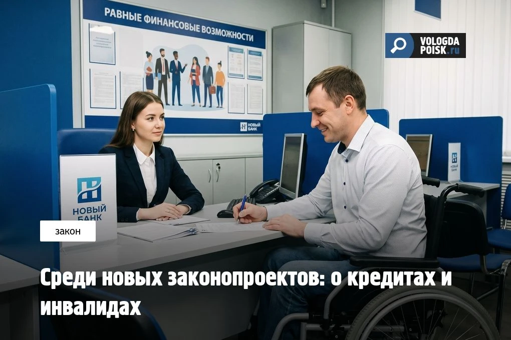 Среди новых законопроектов: о кредитах и инвалидах