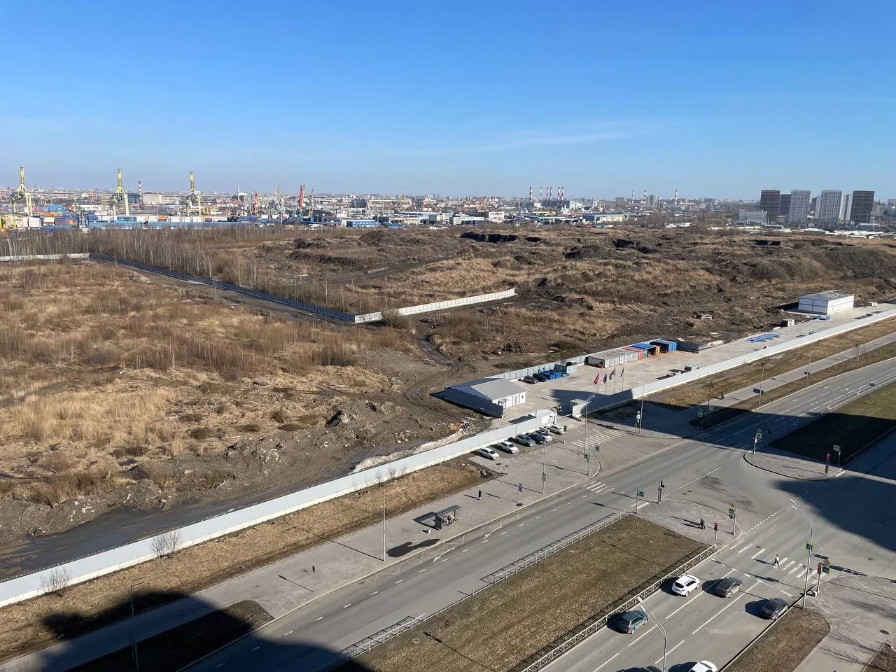 👷🏻‍♂️ На строительной площадке электродепо «Красносельское» (ТЧ-8), которое будет обслуживать новую 
