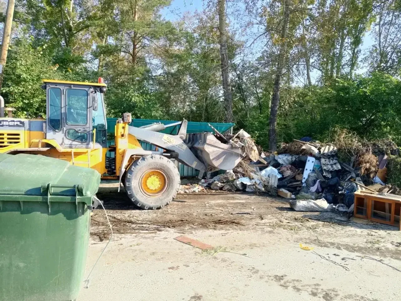🌿 Уборка несанкционированной свалки
