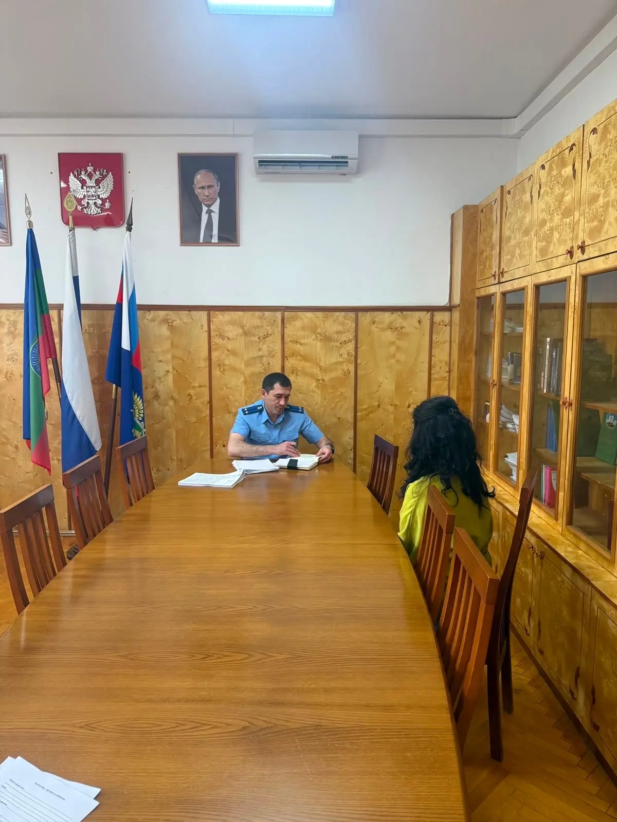 ⚡️Прокурор Прикубанского района Расул Байрамуков провел личный прием жителей района