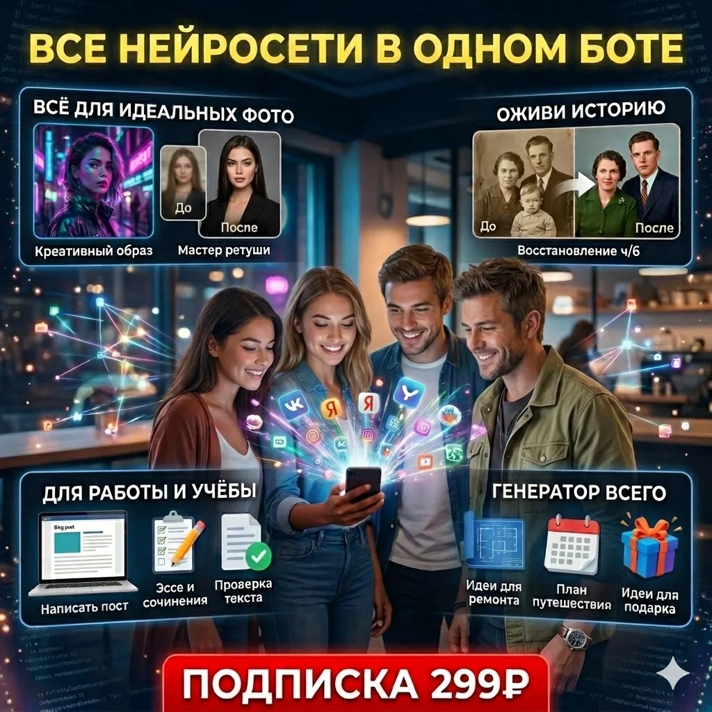 ⚡️ Chat GPT Нейросеть со Скидкой! ⚡️