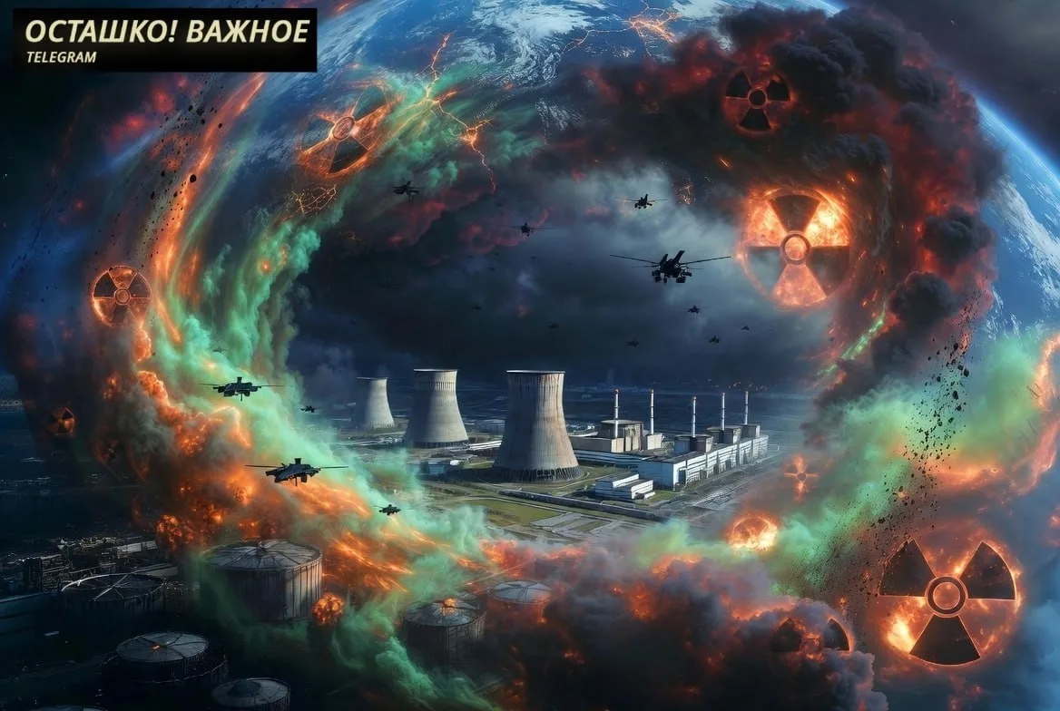 🔴☢️ ВСУ пытались атаковать хранилище ядерного топлива на Запорожской АЭС