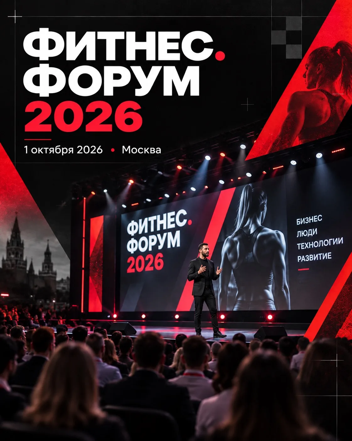 ФИТНЕС.ФОРУМ 2026: более 1000 профессионалов обсудят будущее фитнес-индустрии