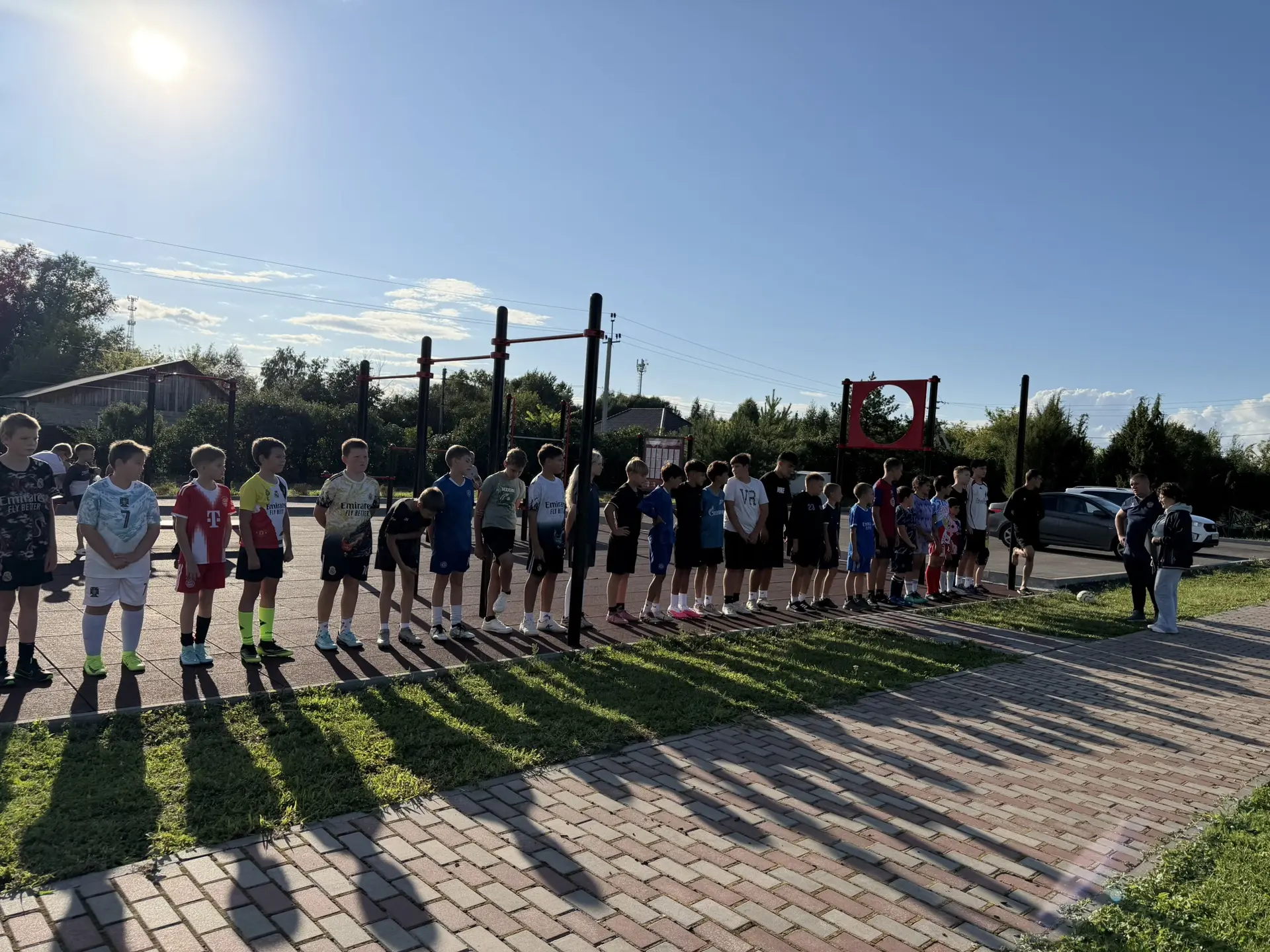 ⚽️ Воспитанники тренировочной группы спортивного отделения «футбол» продемонстрировали ...