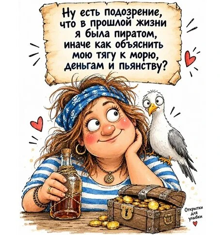 Авторские открытки с добрым юмором в MAX