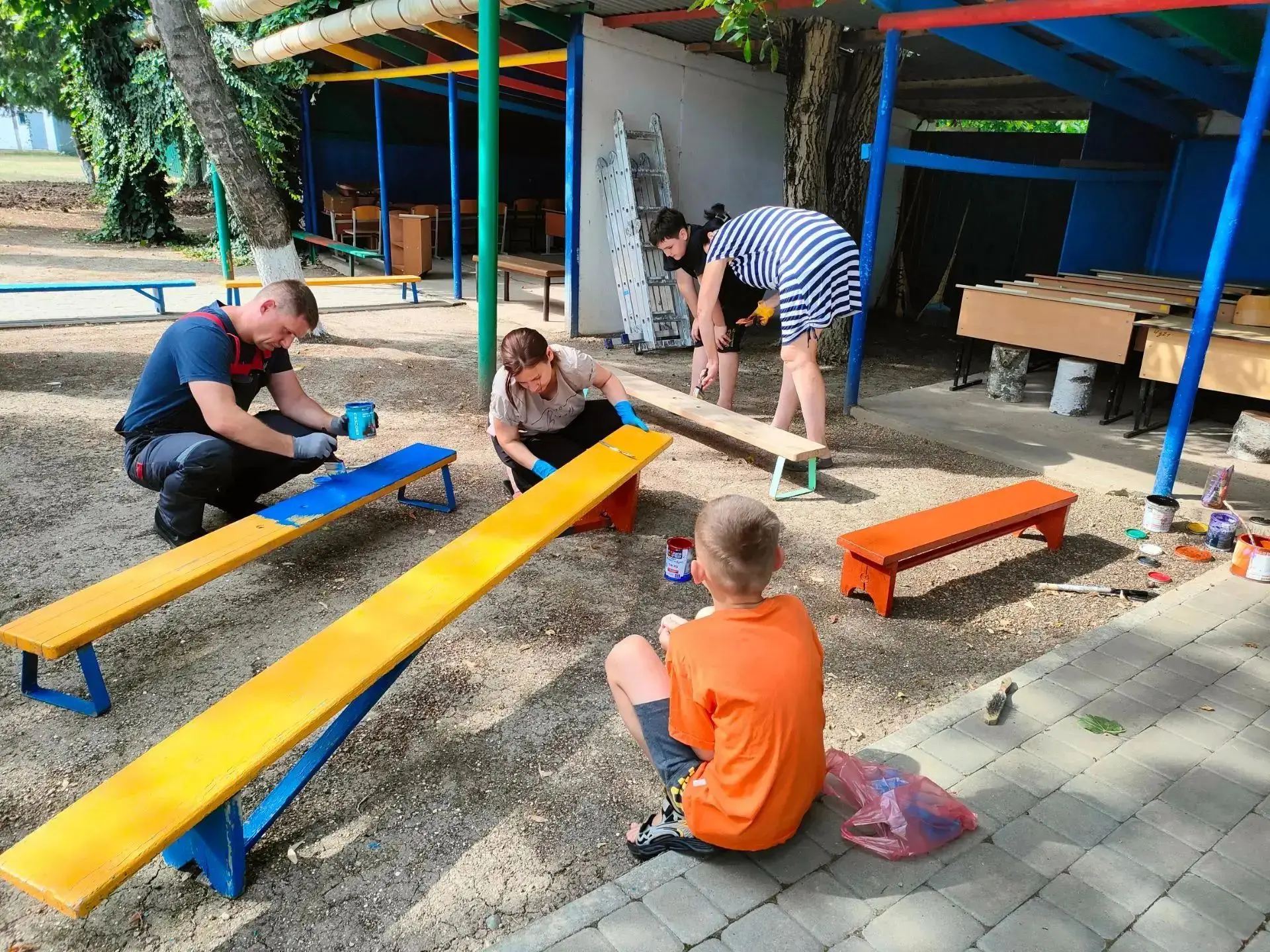🏫Благоустройство школьного двора
