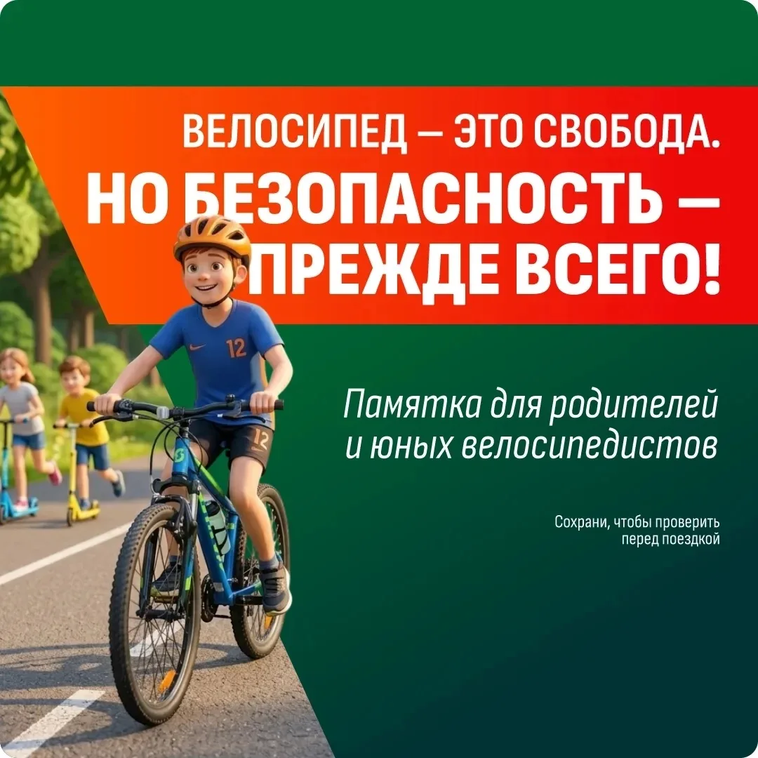 С наступлением тёплых дней на улицах становится всё больше маленьких велосипедистов 🚴‍♂️

Детям и и