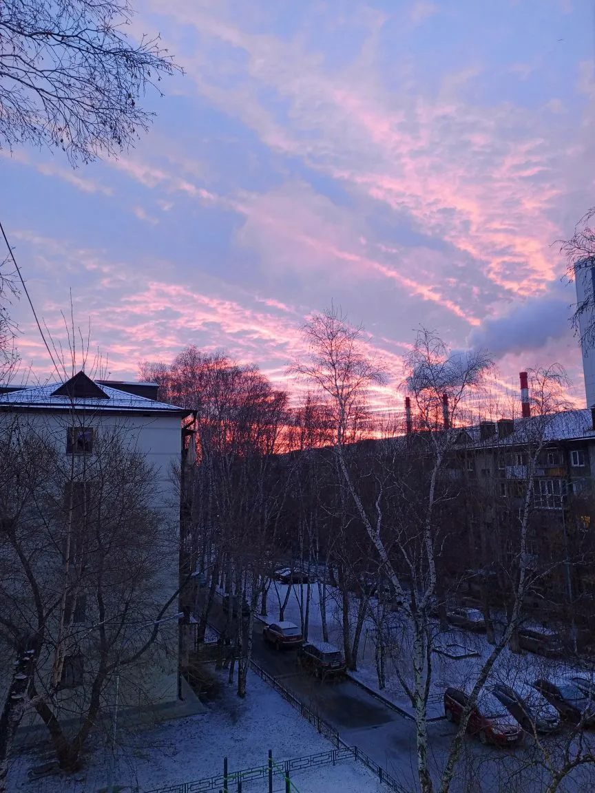 Сегодня встретила рассвет 🌄 😍