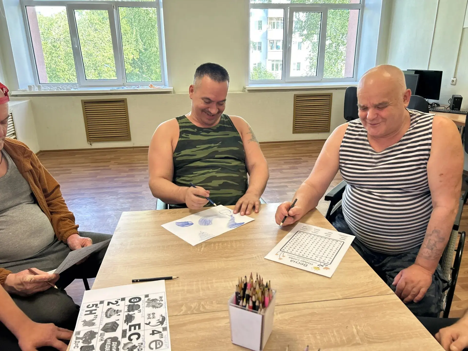 В рамках реализации Республиканской программы "Активное долголетие" наши проживающие приняли участие