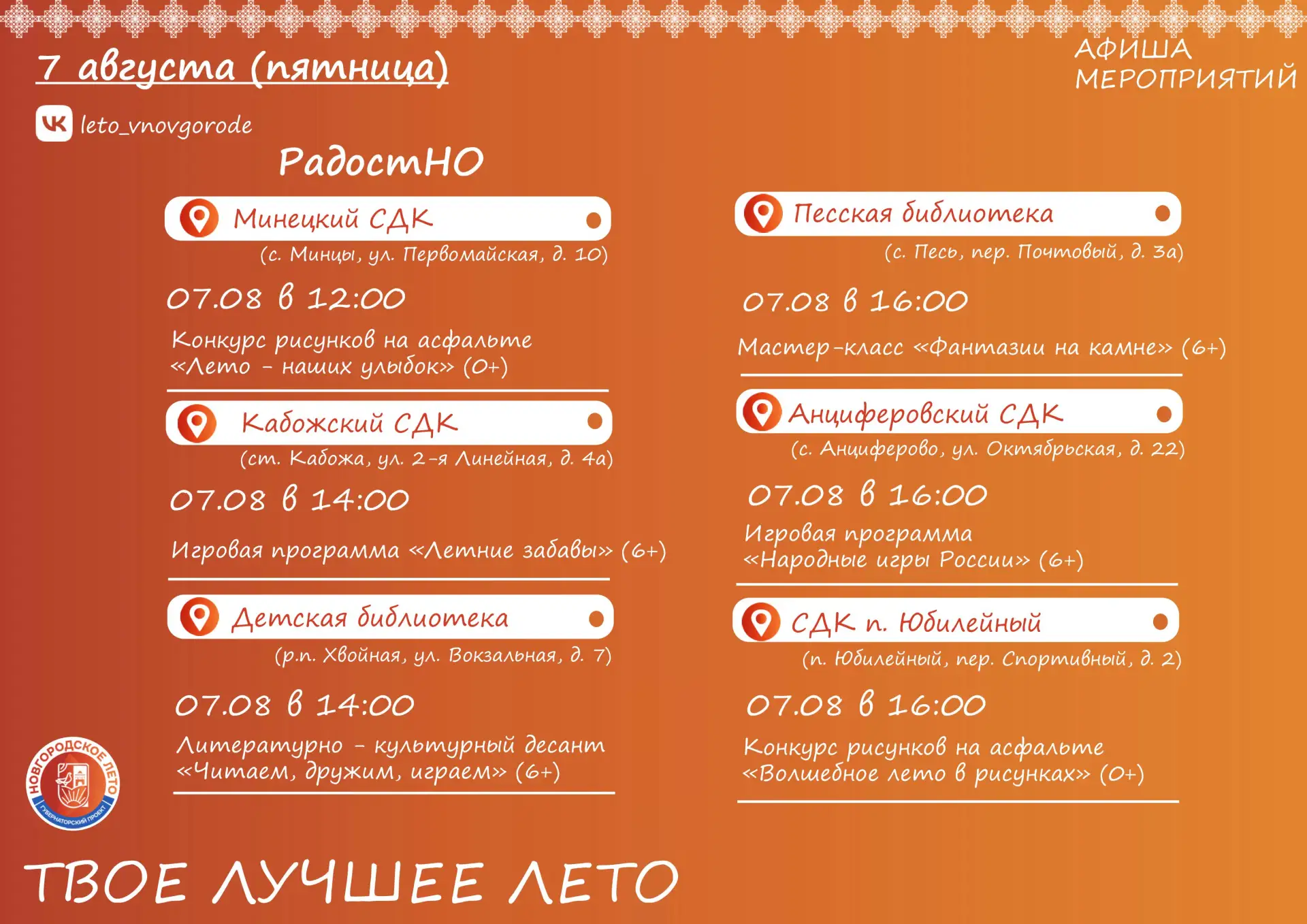 Медиа публикации