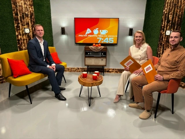 🧡В "Новом утре" побывал заместитель начальника управления общественных связей администрации Тамбова