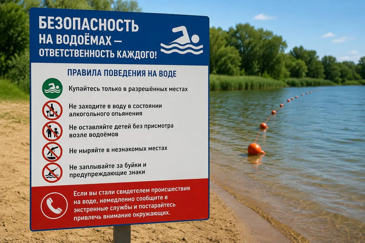 Безопасность на водоёмах — ответственность каждого

Летний отдых у воды должен быть не только приятн