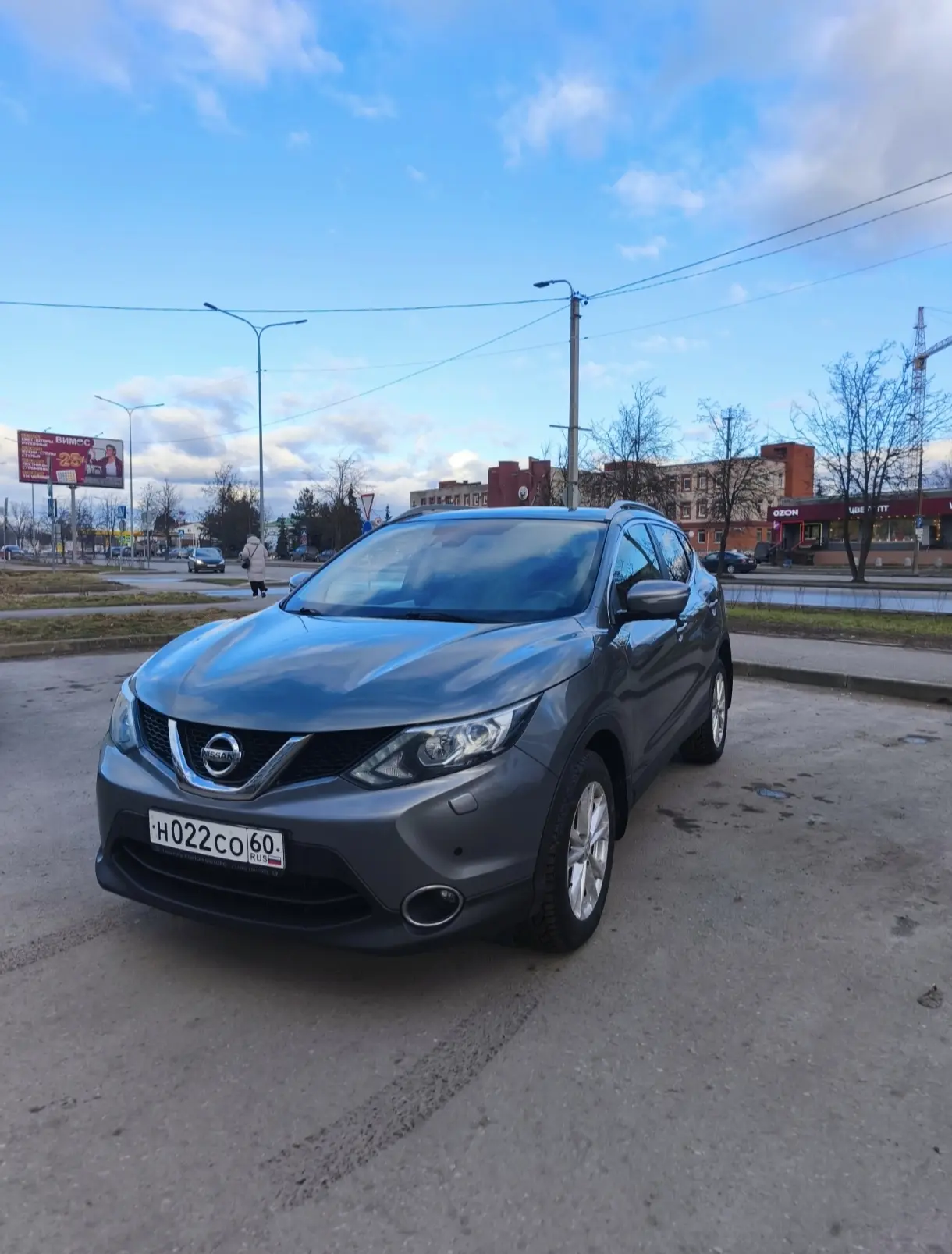 На осмотре был Nissan Qashqai 🕵️