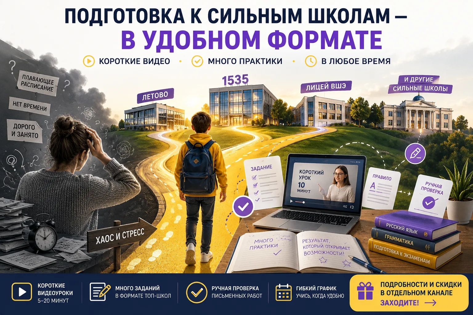 Как подготовиться к поступлению в сильную школу или усилить школьный русский язык, если...