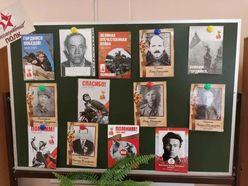 В гимназии началась неделя памяти, приуроченная к 81-й годовщине Победы в Великой Отечественной войн