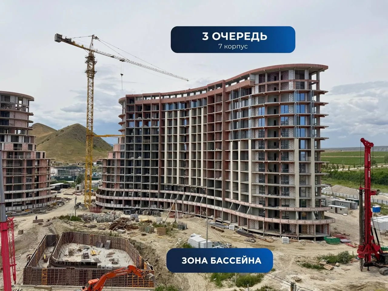 Лето 2026 | свежие кадры со строительной площадки Skysoul Resort