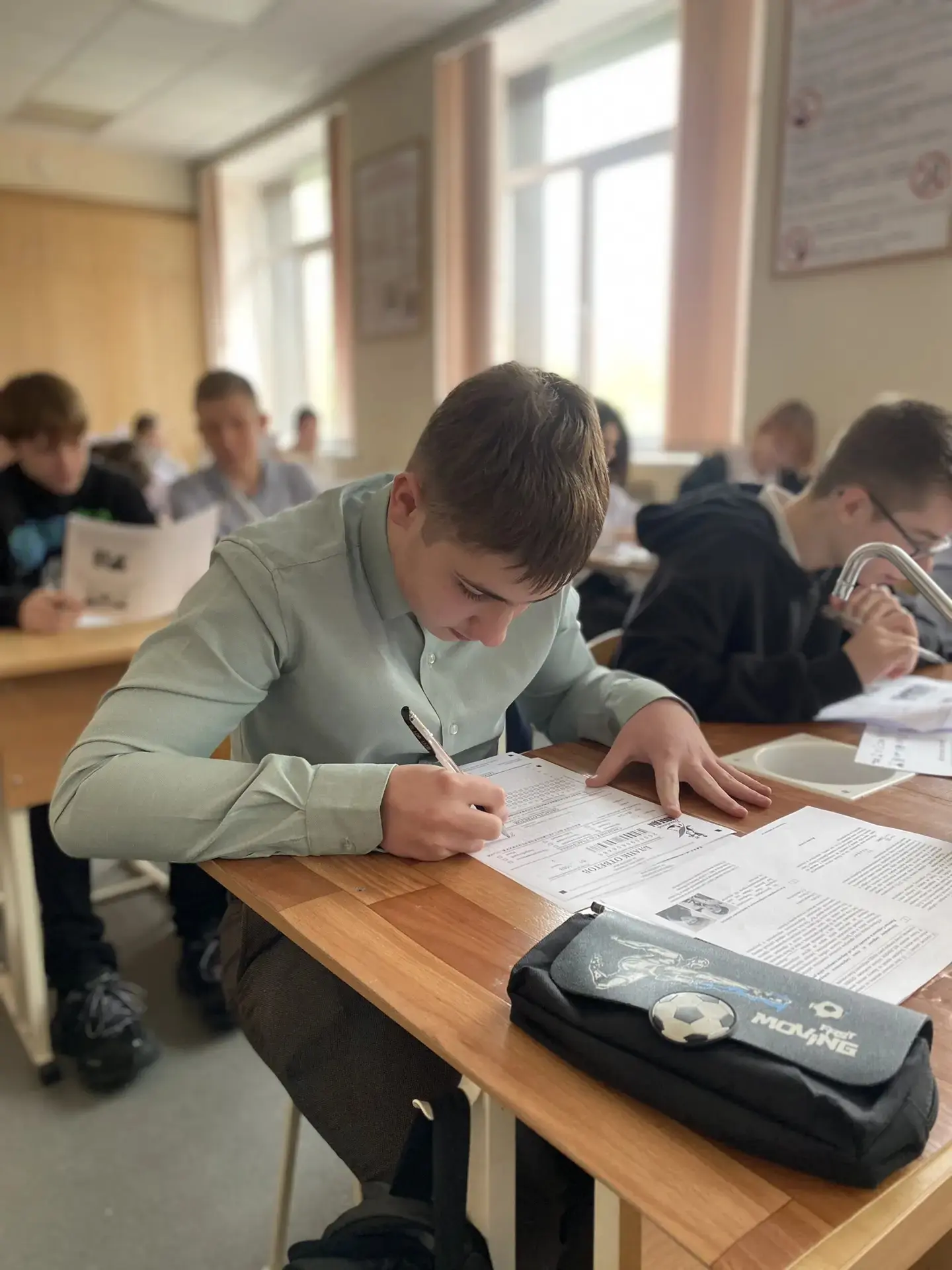 101 старшеклассник нашей школы сегодня принял участие в акции «Диктант Победы»! Международная истори