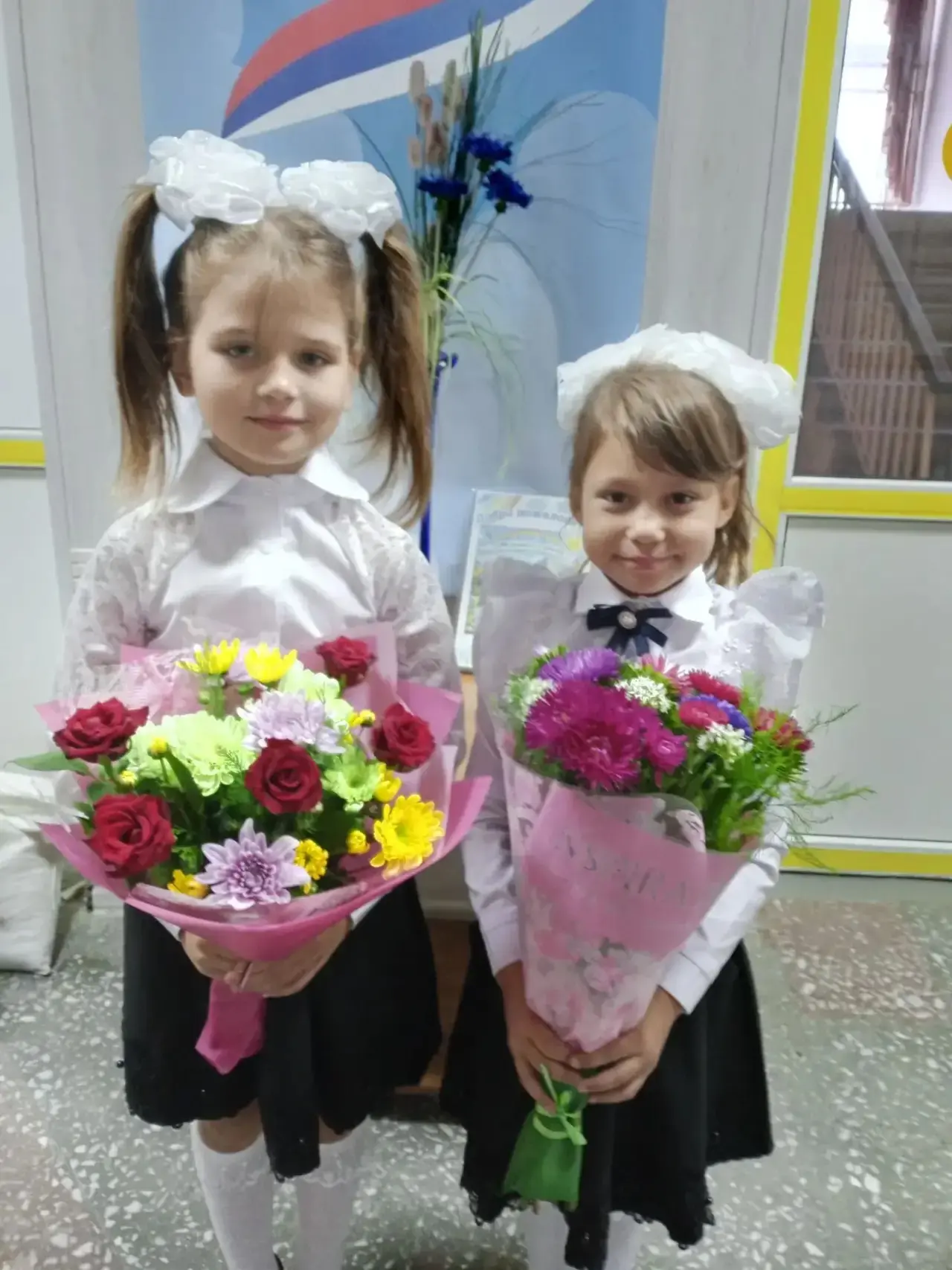 Наши первоклассницы 🎉
