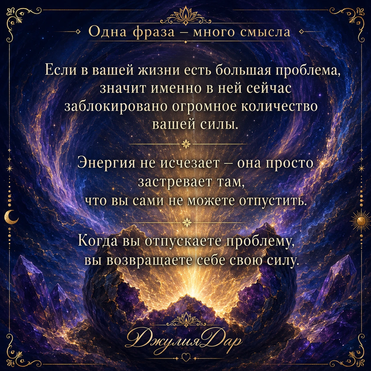 💞ДжулияДар : Эзотерика нового времени✍️Написать Юлии в личные сообщения