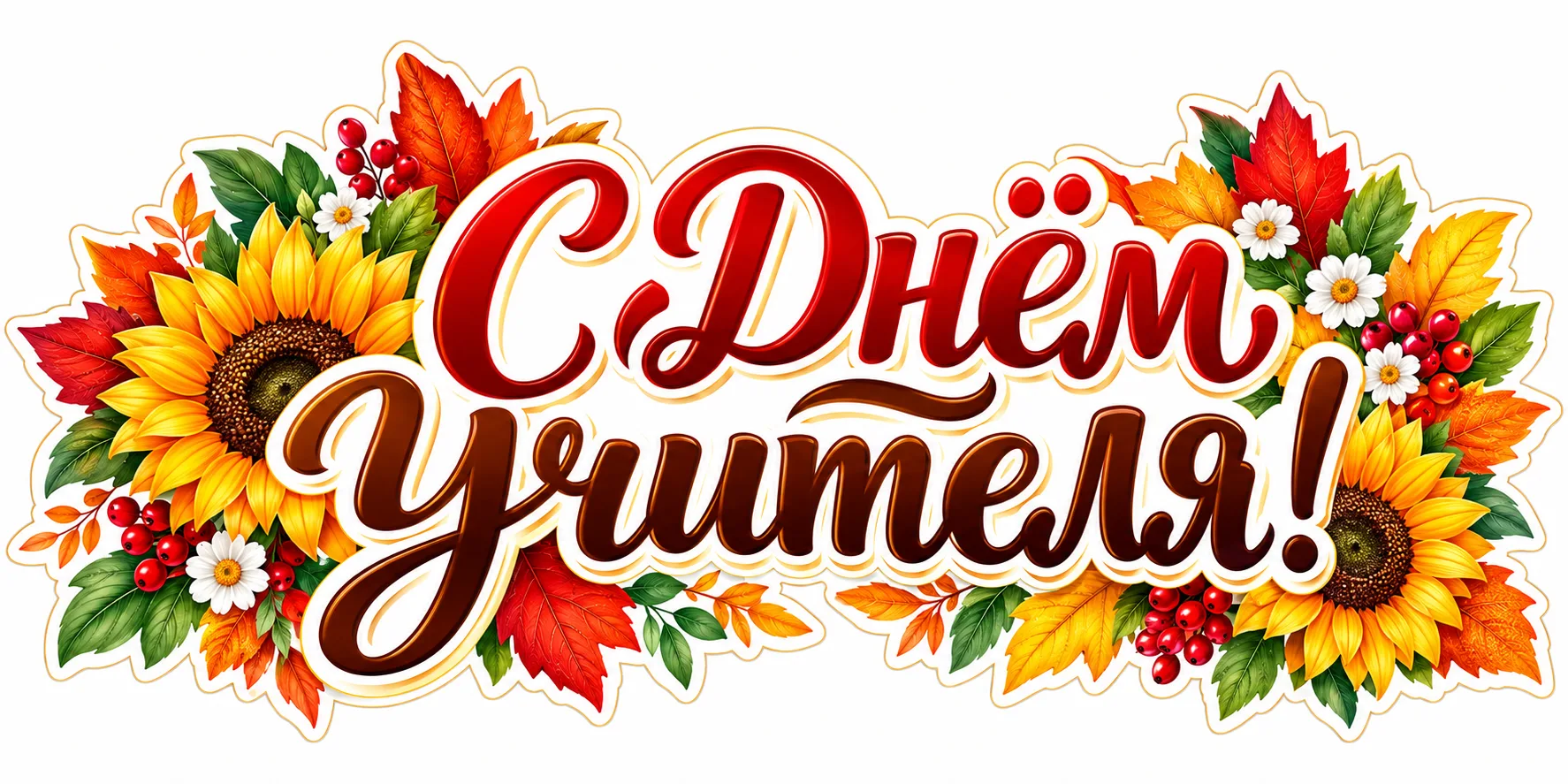 С днем учителя ❤