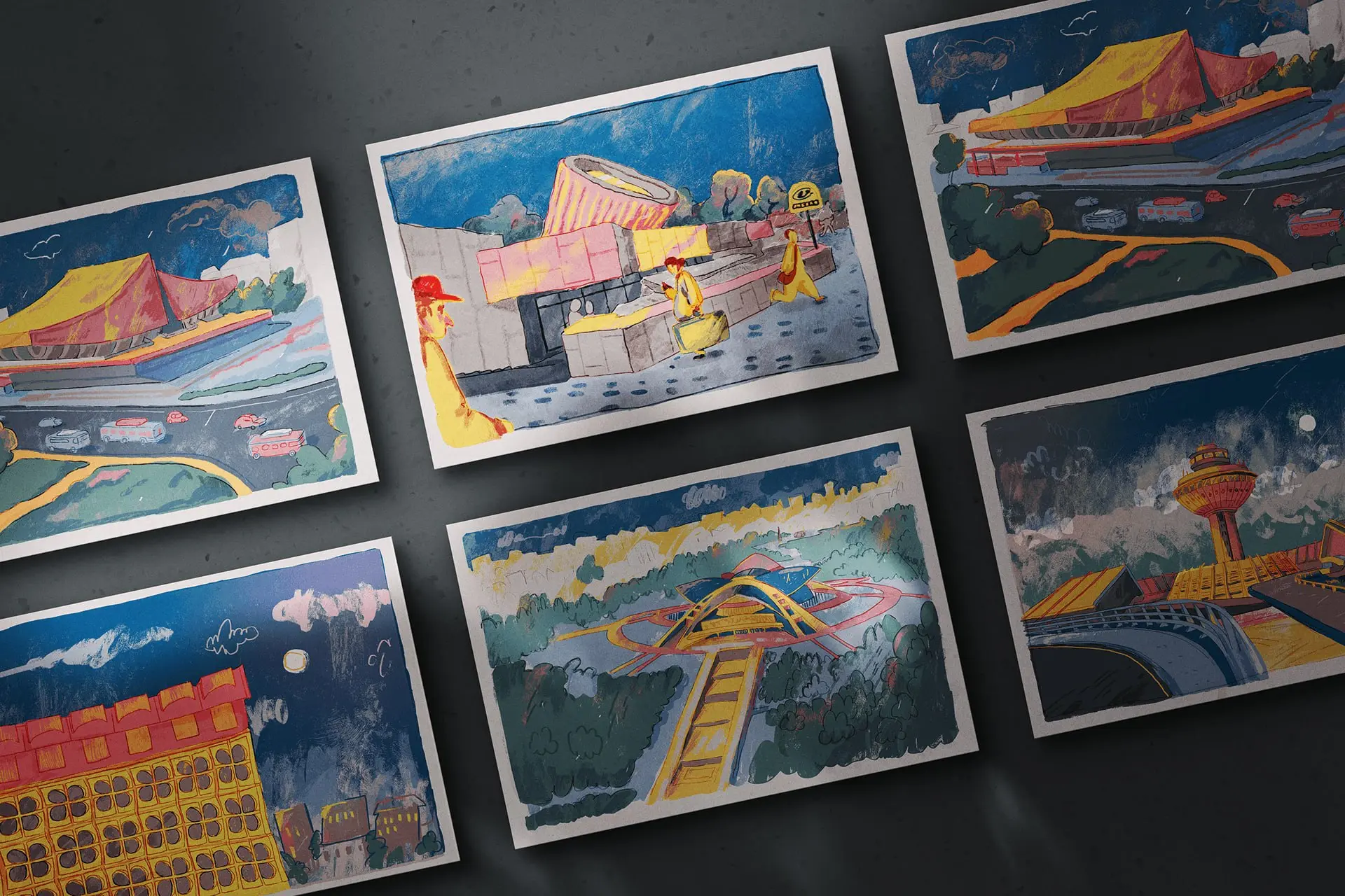 #Inspiration
Yerevanyan | Postcard Series

Yerevanyan – это серия открыток, вдохновленная советской 