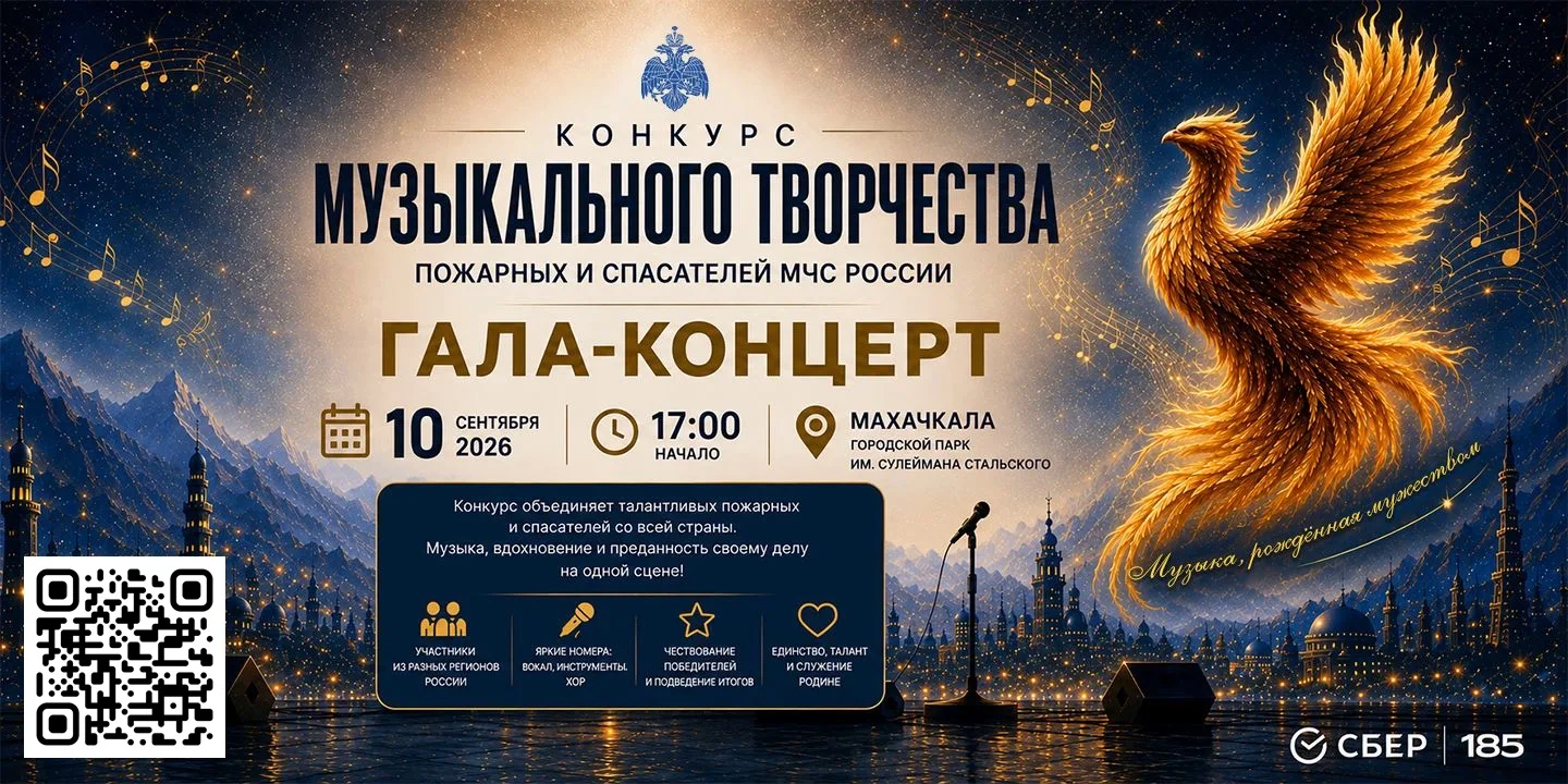 Праздничный гала‑концерт пожарных и спасателей МЧС России
