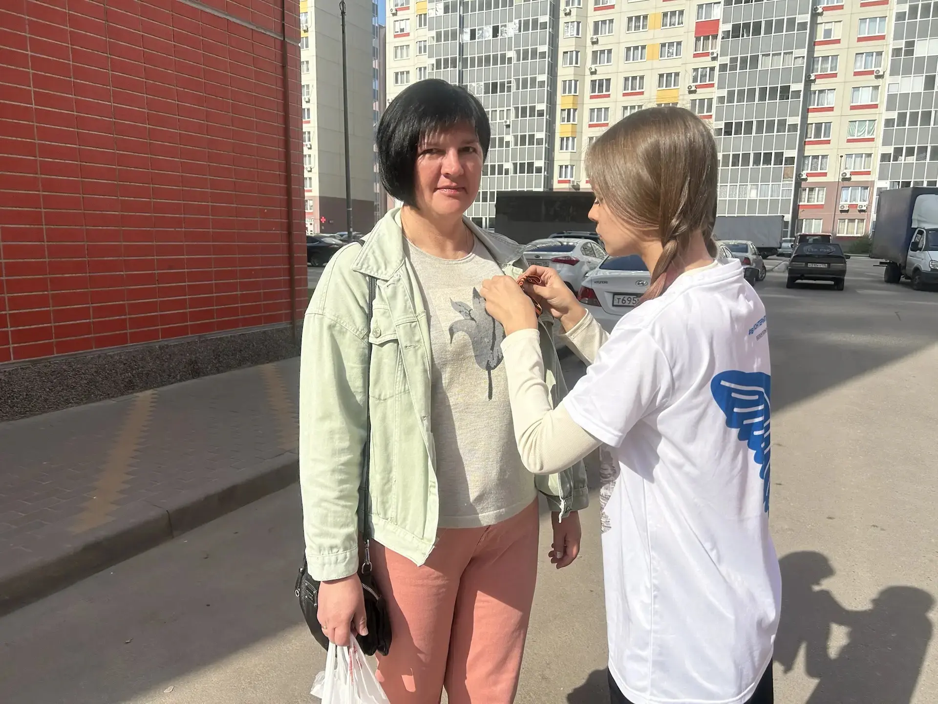 🎇Наша школа и волонтёрский отряд «Карта Добра» присоединились к Всероссийской акции «Георгиевская ле