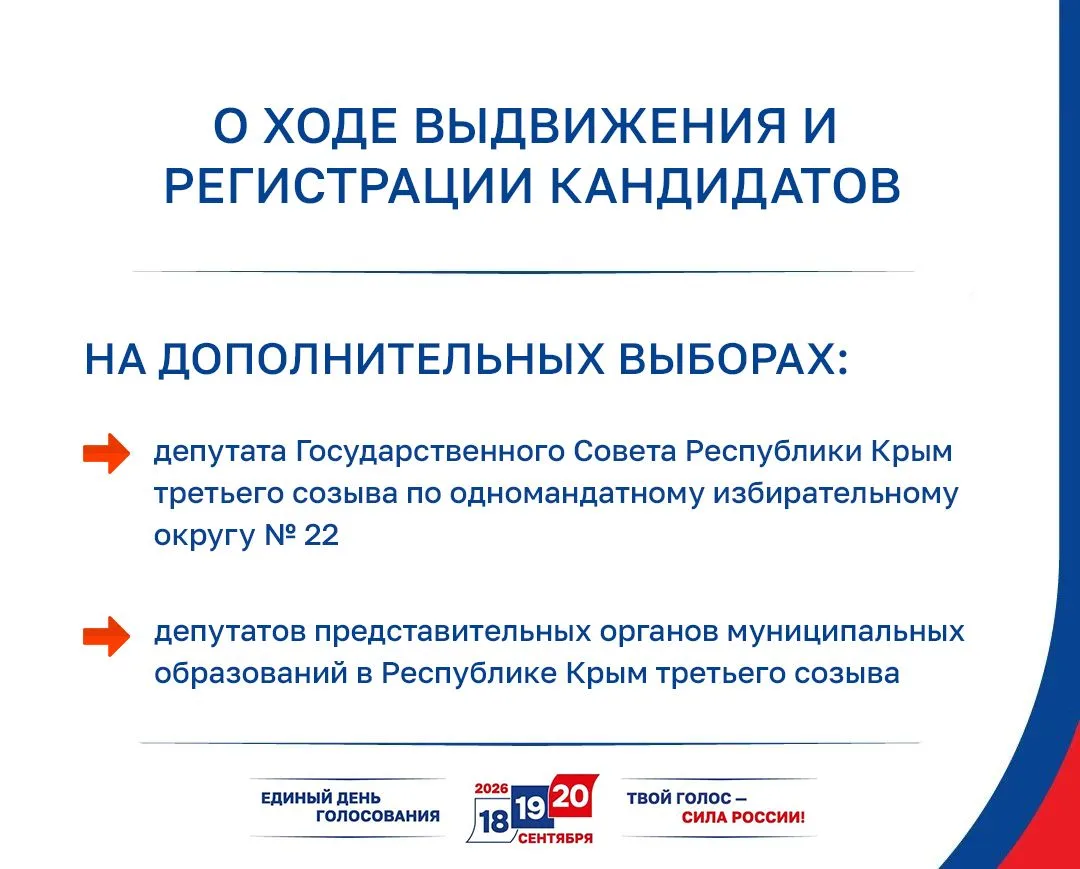 Этап выдвижения кандидатов на дополнительных выборах регионального и муниципального уровней в Респуб