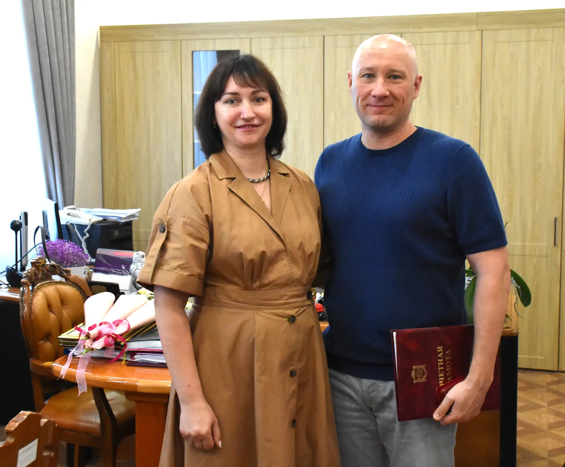 Сотрудники Минимущества Крыма отмечены заслуженными наградами ко Дню России

Так, в соответствии с Р