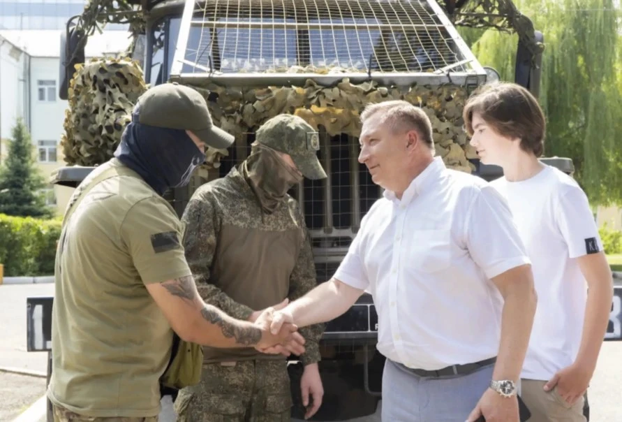 Бойцы СВО получили два кроссовых мотоцикла