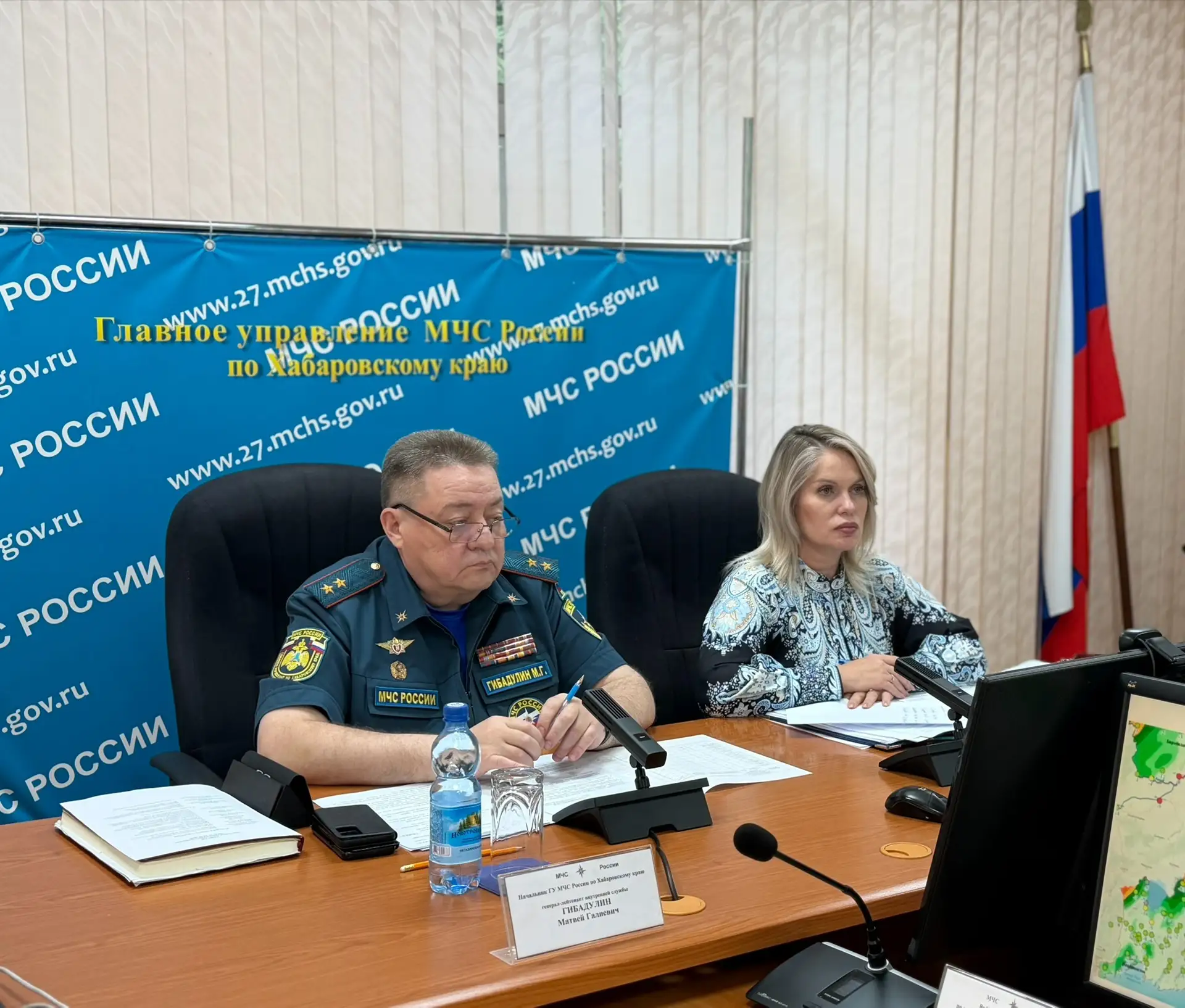 ⚠️Оперативные службы и власти Хабаровского края готовы к прохождению пика паводка. Ситу...