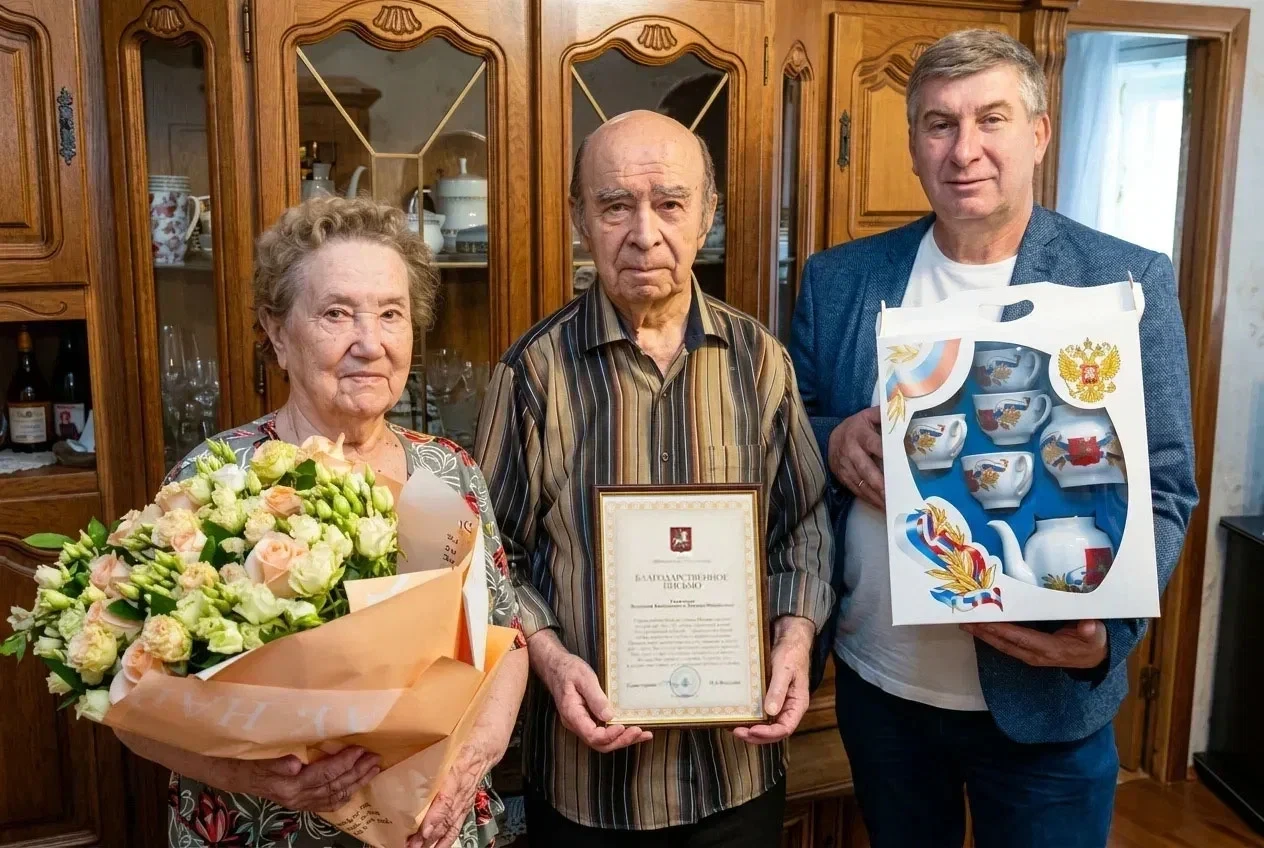 🎉Павел Федулкин поздравил супругов из района Внуково с 65-летием семейной жизни

Глава управы район