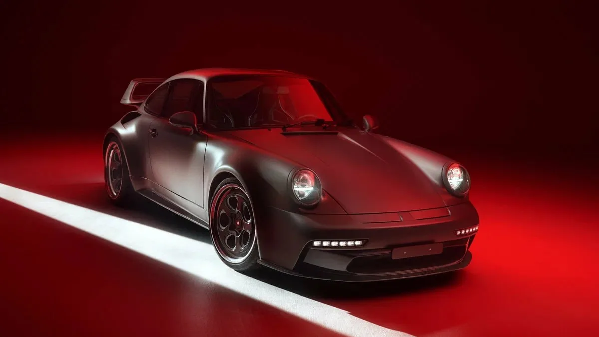 Классический Porsche 911 сделали карбоновым.  Немецкая компания Pogea Motors представила рестомод на