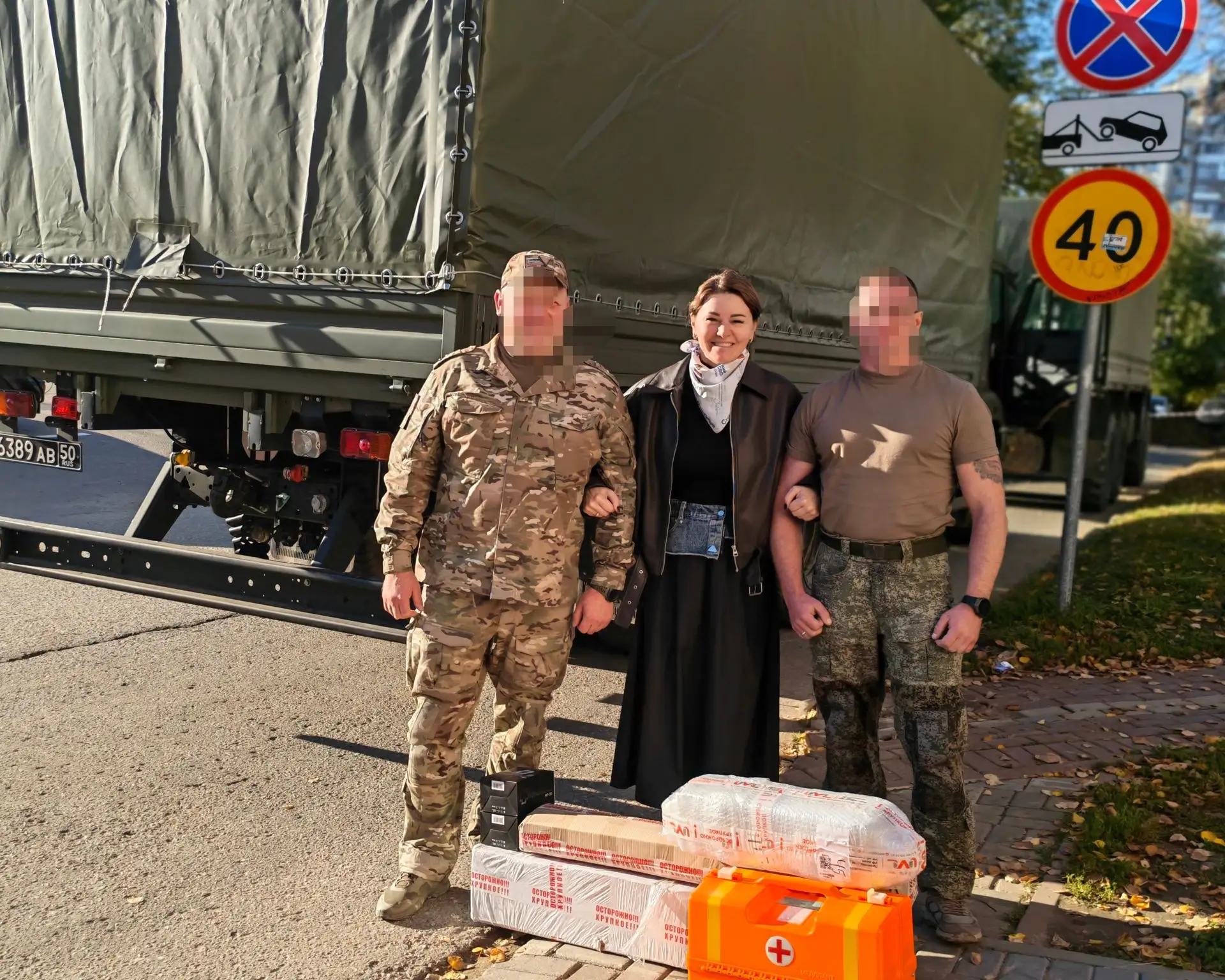 🚛 Сегодня отправили очередную партию гуманитарной помощи нашим ребятам.