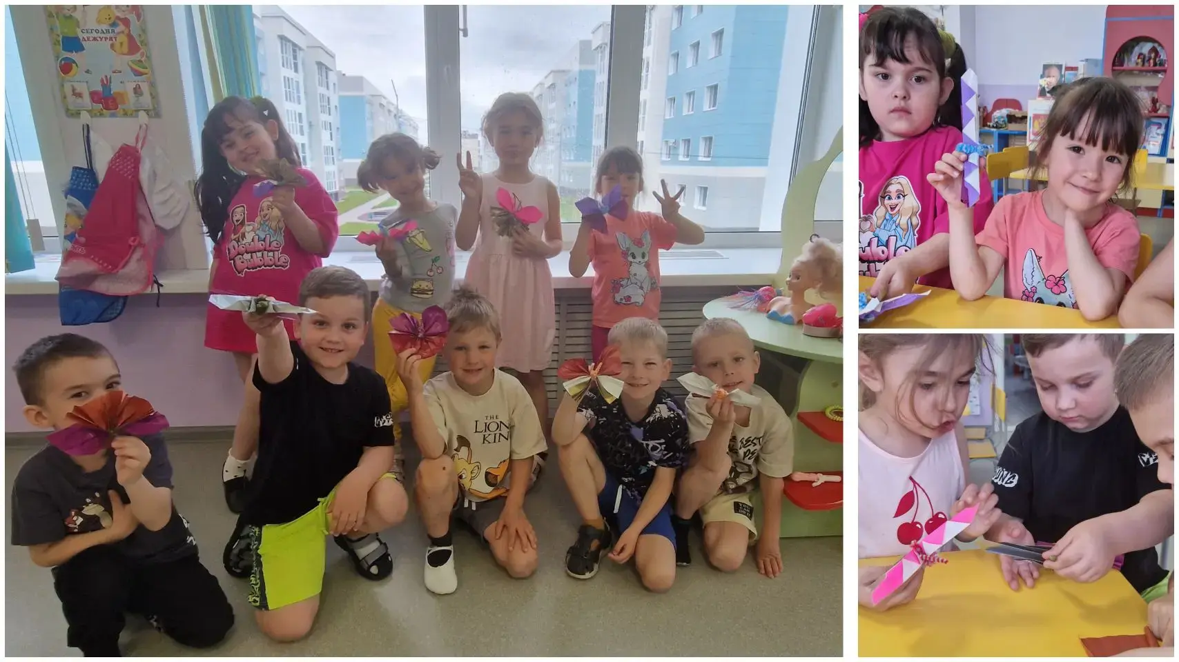 🦋 Бабочка‑оригами для детей! 🦋