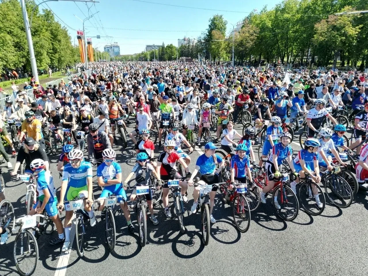 ⚡В Уфе пройдет юбилейный «День 1000 велосипедистов» 🚴