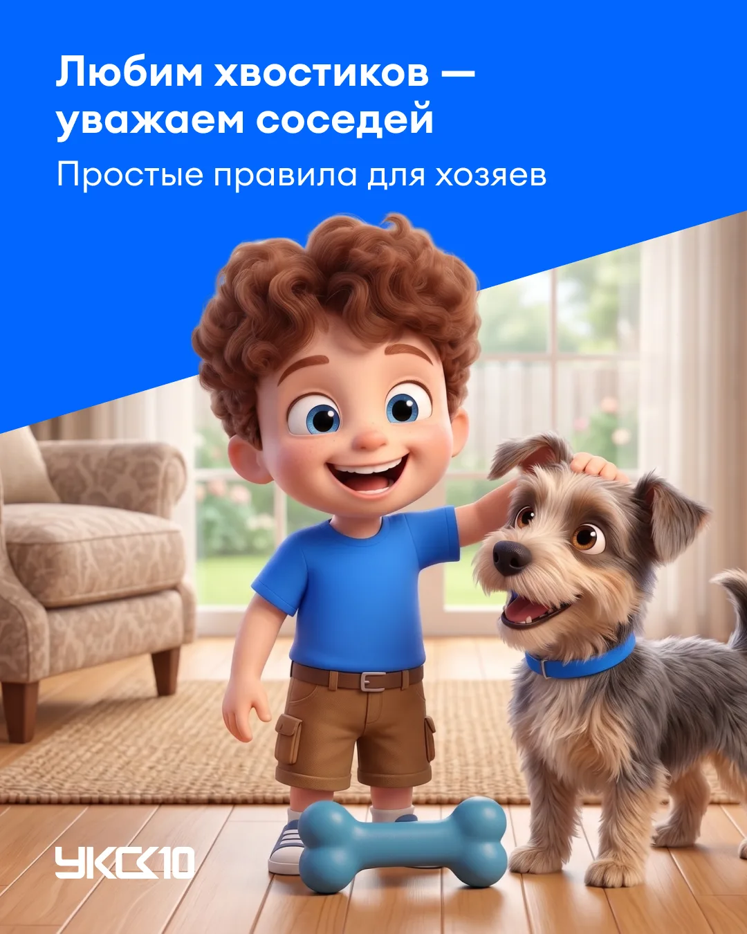 Соседи скажут спасибо: правила для владельцев питомцев 🐾