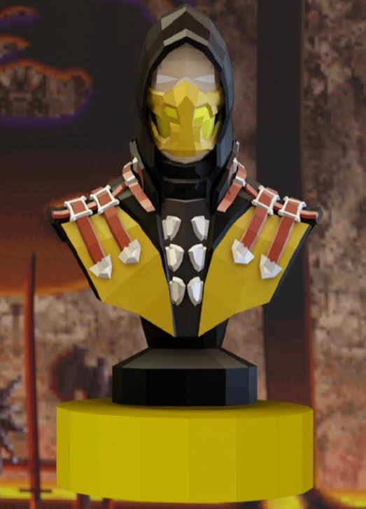 📚 Бюст Скорпиона | Bust of Scorpio