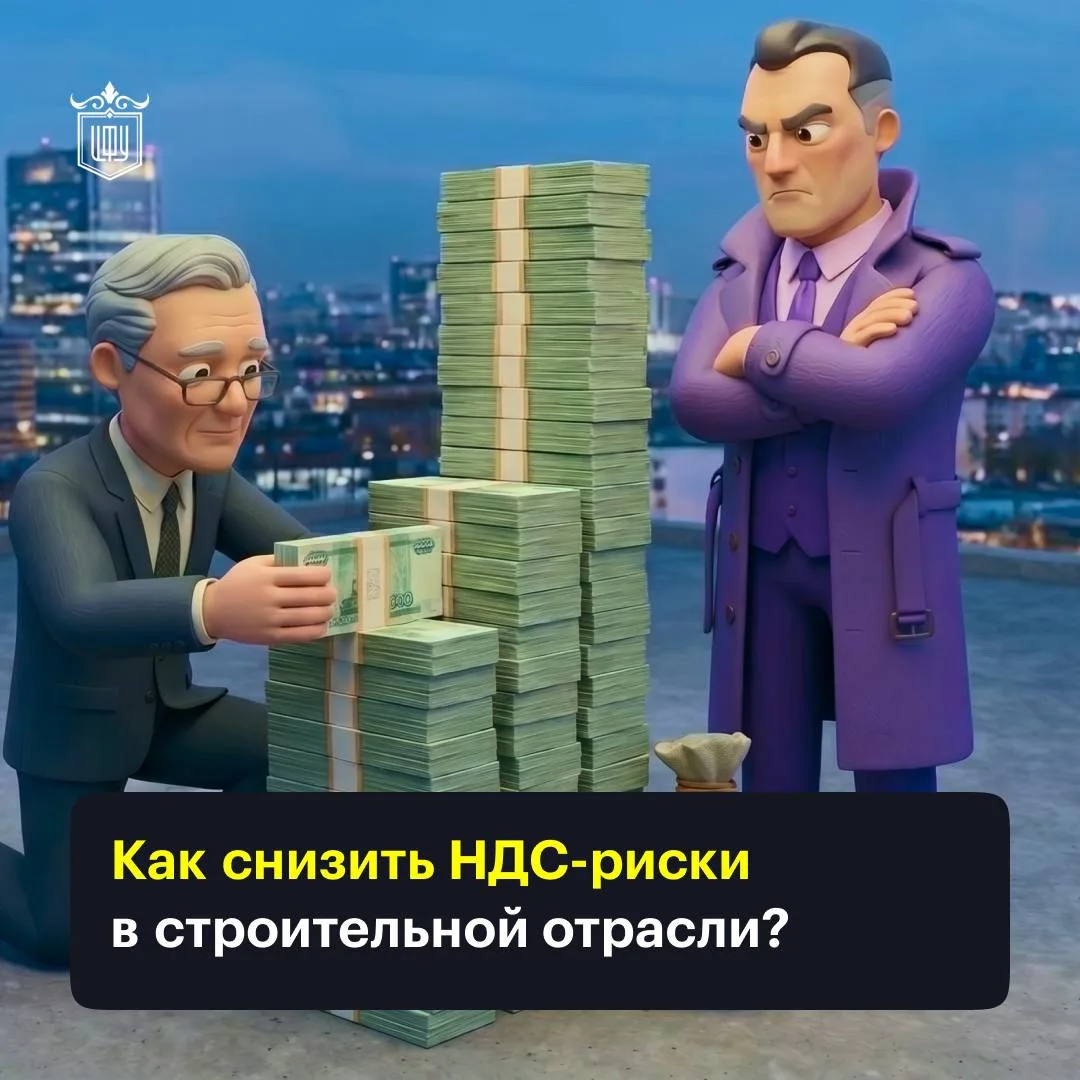 🧱 Снижаем НДС-риски в строительстве: практические меры