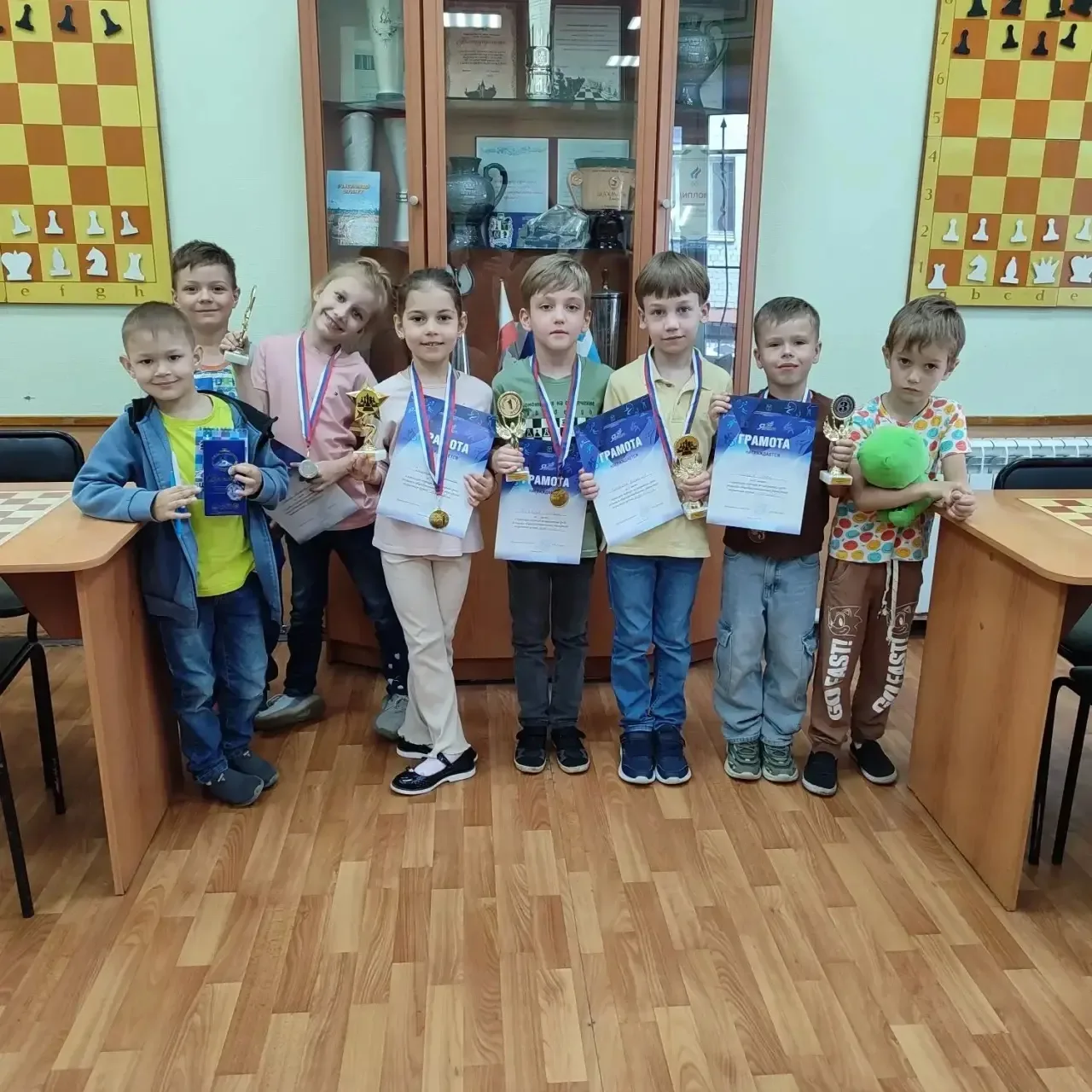 ♟️ Подводим итоги городского турнира по шахматам среди школьников