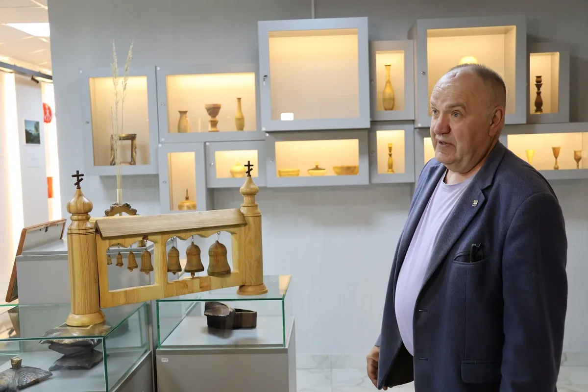 📸 Как мастер из Липок превращает дерево в искусство​