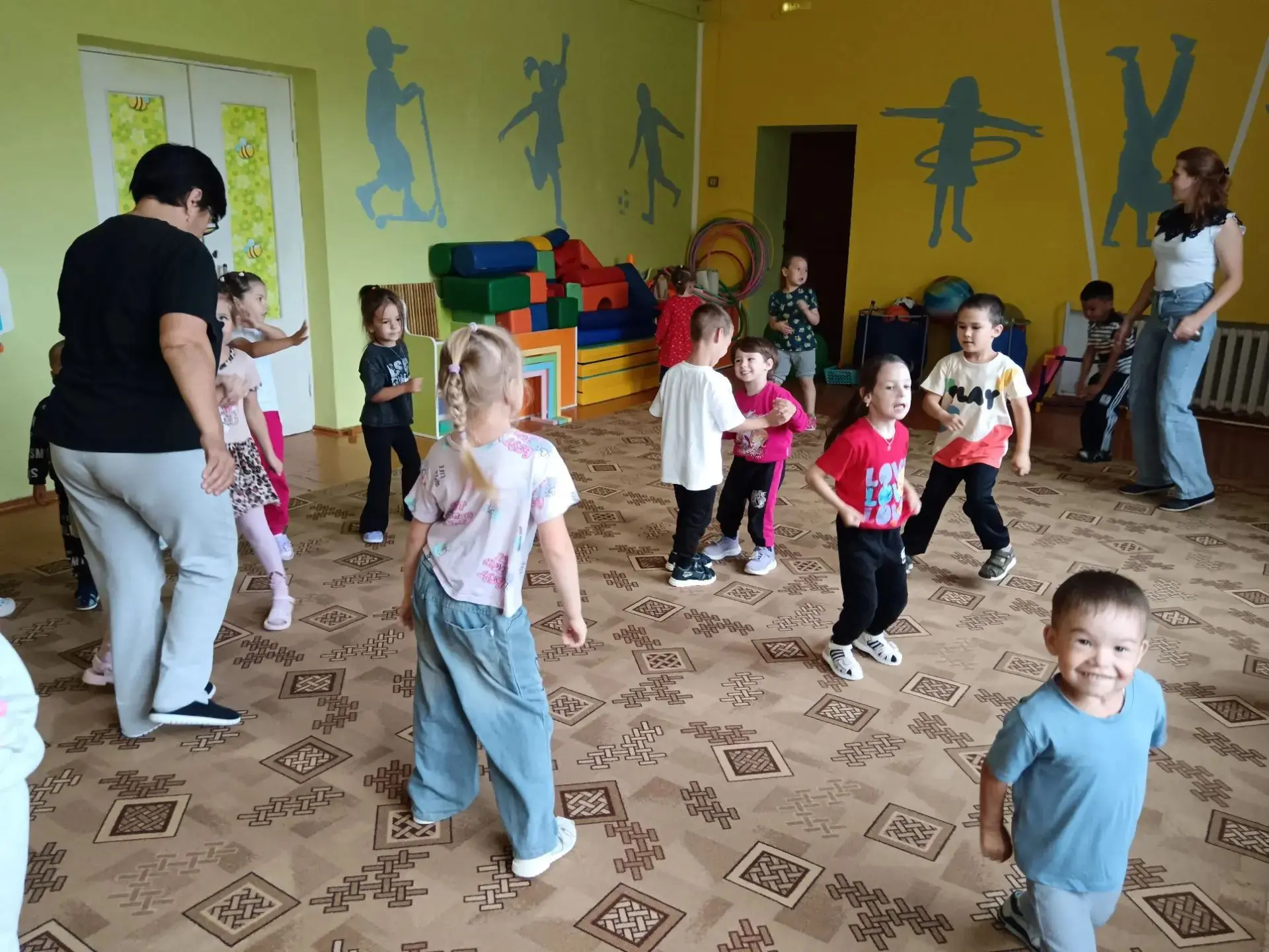 ☀️ Спорт и здоровье в детском саду «Тополек»!