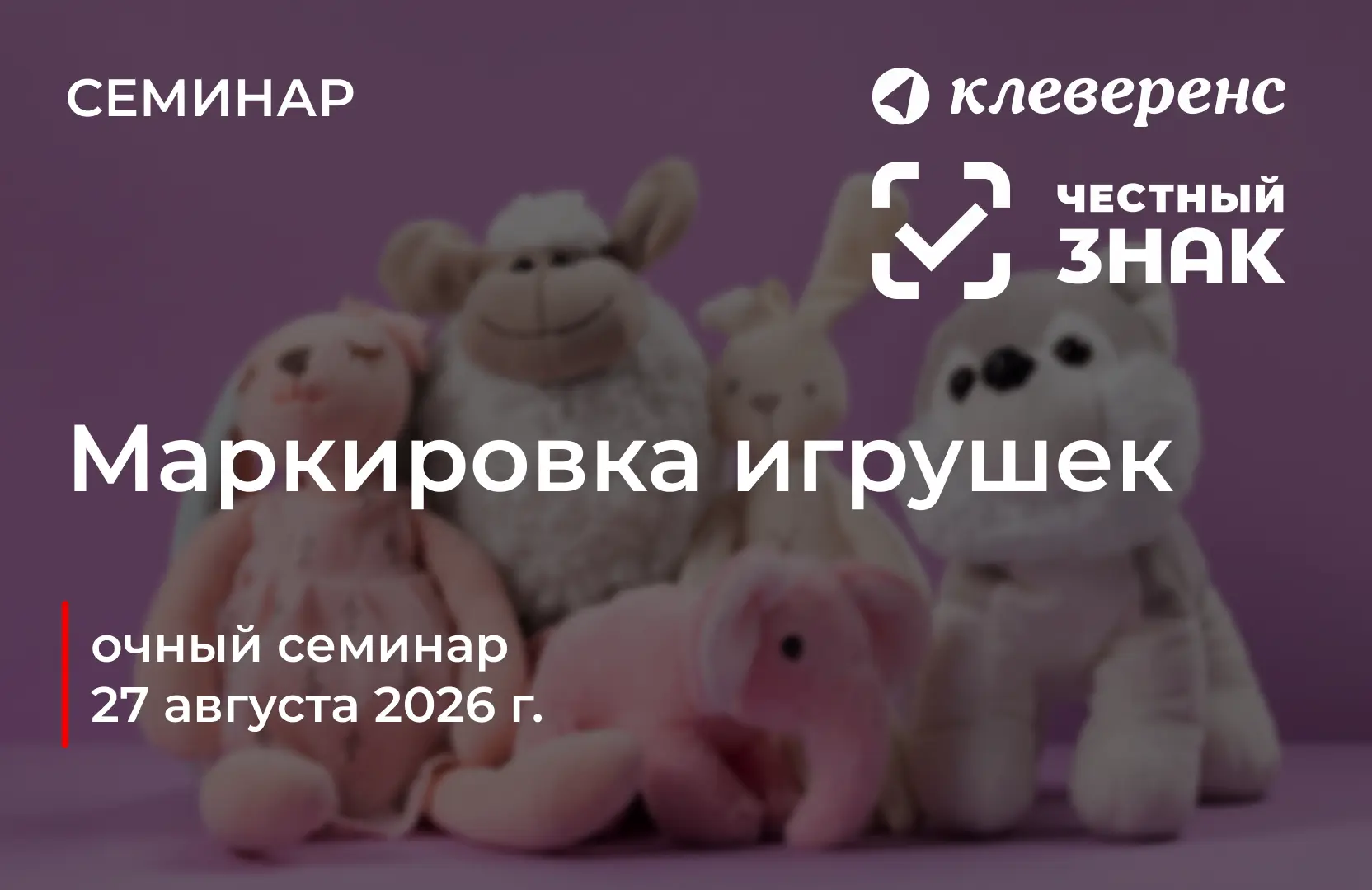Итоги семинара по маркировке детских игрушек