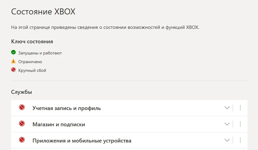 В сети Xbox вновь наблюдается масштабный сбой.

Xbox News / Чат / DNS