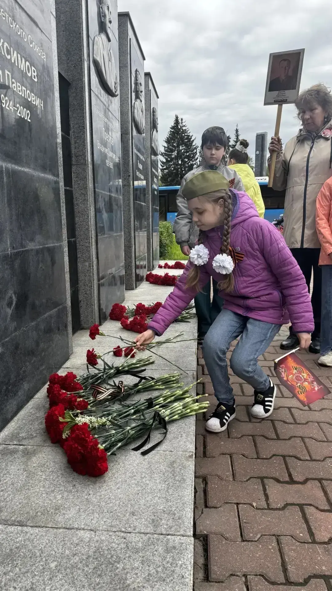 3 А класс присоединился к акции «Наследники Победы».   День Победы — праздник важный, Светлый, радос