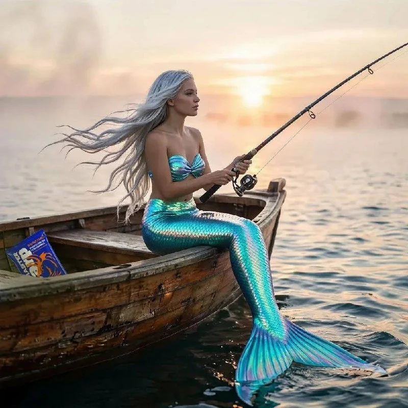 Я С РУСАЛКОЙ — НА РЫБАЛКУ!  🧜‍♀️